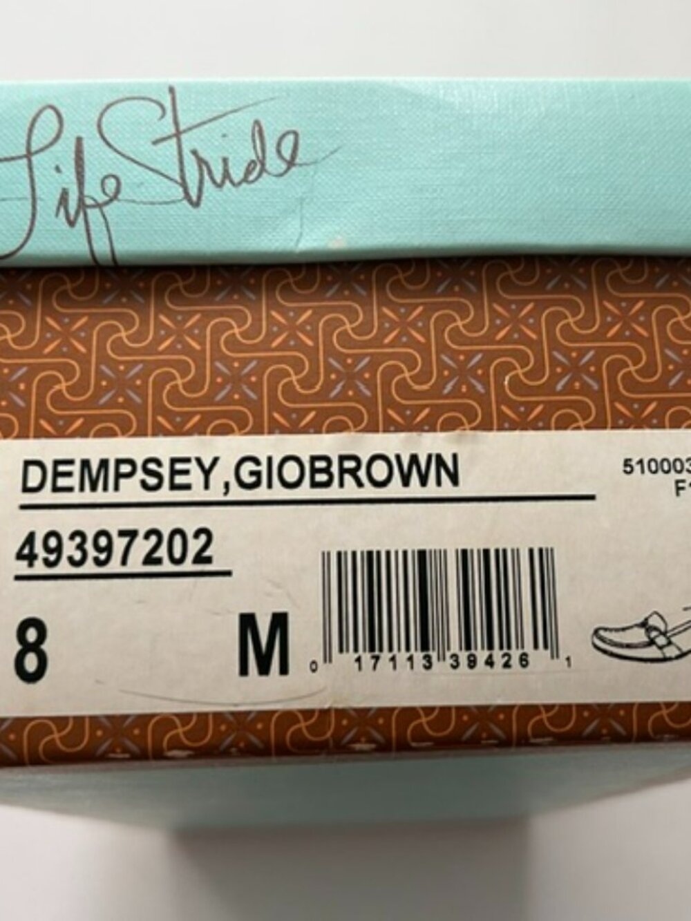 NWT Women's LifeStride Brown Loafers with Buckle, Size 8M - Picture 6 of 6